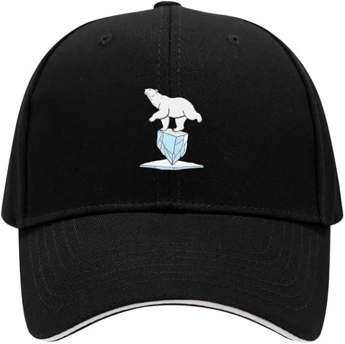 Embroidered Baseball Cap for Men Women, Breathable Cotton Adjustable Hat, Various Patterns for Casual Daily Outfits