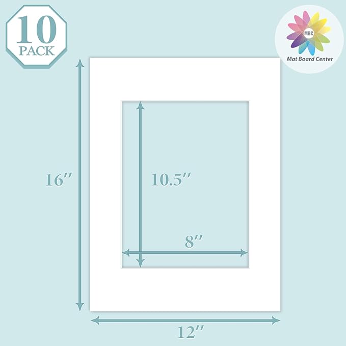 MBC Mat Board Center, 10 Pack 12x16 - Image 3