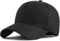 Oversize XXL Baseball Cap Cotton Big Head Hats Solid Color Large Head Hats Plus Size Hat Adjustable 23"-25.5"