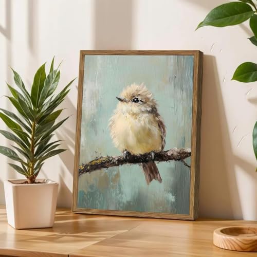 GOUOYANA Paint By Numbers Kit for Adults-Hummingbird Canvas Frameworkless