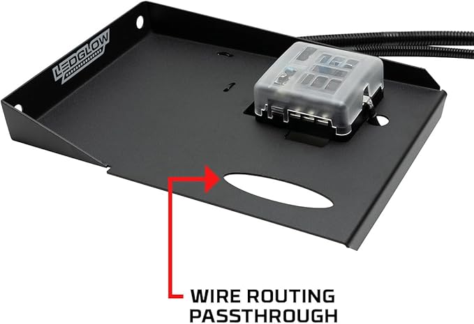 LEDGlow 12-Volt Power Panel Adapter for Evolution D5 Maverick & Ranger Golf Carts - Fits Forward Facing Seat Models Only - Easily Power (5) 12V Accessories - Plug & Play Connectors - Easy Installation