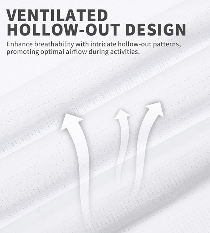 Damipow Premium Golf Shirts for Men Dry Fit Performance Polo Short Sleeve Collared Shirt