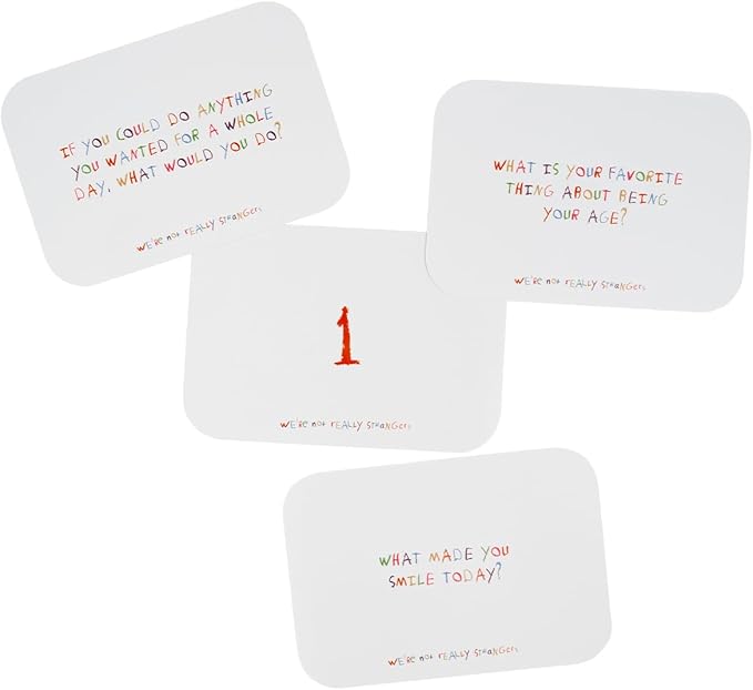 WE'RE NOT REALLY STRANGERS Kids Edition Card Game - Image 8