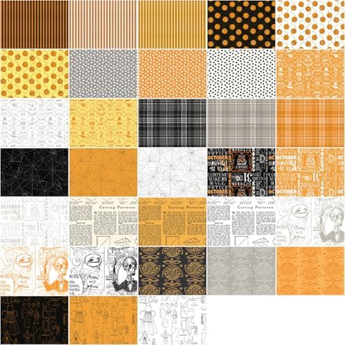 J Wecker Frisch Costume Maker's Act II 42 10-inch Squares Layer Cake Riley Blake 10-16000-42