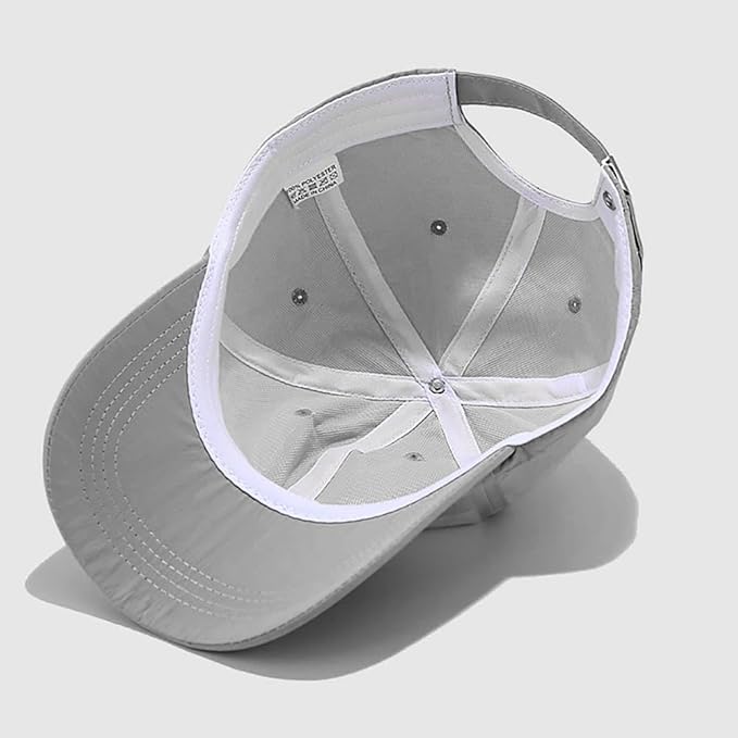 Malaxlx Waterproof Baseball Cap for Men Women Breathable UPF50+ Sport Outdoor Caps Quick Dry Adjustable Rain Hat