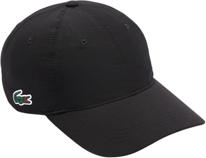 Lacoste Unisex Adult Side Mini Croc Diamond Weave Taffeta Cap