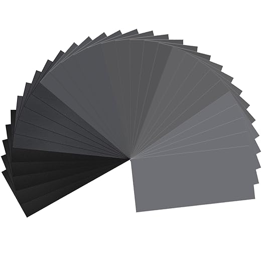30PCS Sandpaper, Wet Dry Sandpaper, High Grit 1000 2000 3000 5000 7000 10000 by LCubro