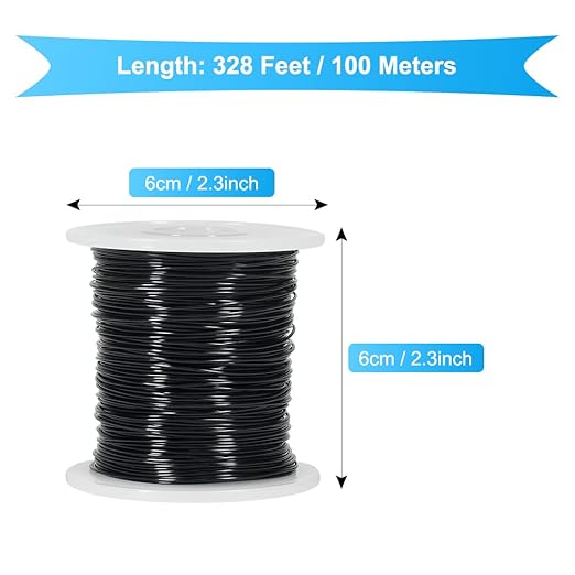 Tenn Well 20 Gauge Aluminum Wire, 328 Feet Soft Craft Wire - Image 7