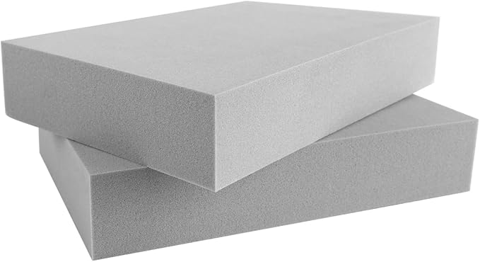 BAOFALI 12 Pcs Stamping Foam Grey Moldable Foam Stamps Plastic Dry Foam Stamp - Image 3