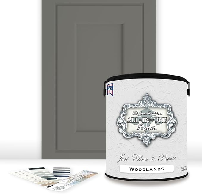 ALL-IN-ONE Paint, Durable cabinet and furniture paint. Built in primer and top by HeirloomTraditionsPaint