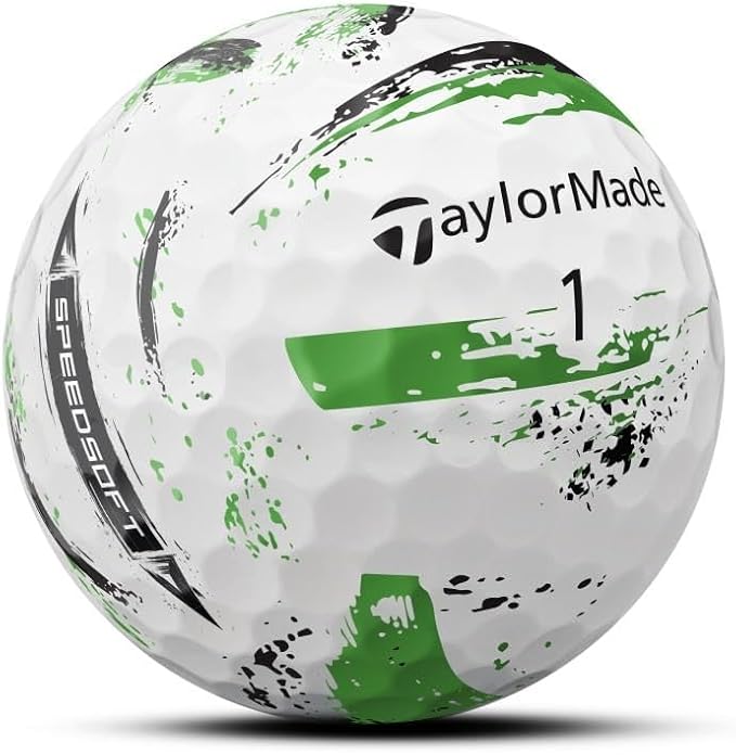 TaylorMade SpeedSoft Golf Balls, Maximum Distance with Ultra-Soft Feel, Perfect for Off The Tee and Around The Green