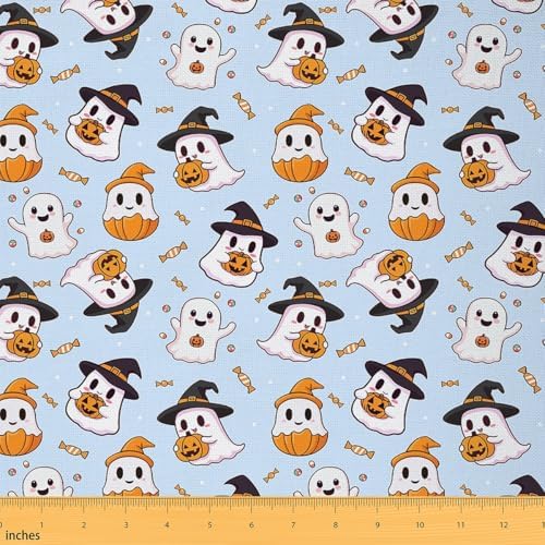 Feelyou Happy Halloween Fabric By The Yard 1 Yard