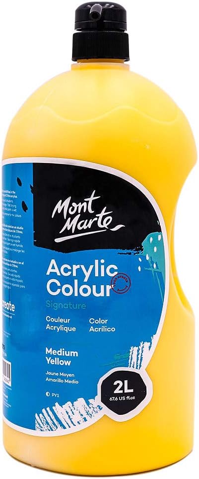 Mont Marte Discovery School Acrylic, 1/2 Gallon. Ideal by MontMarte