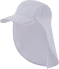 BASSDASH UPF 50+ Foldable Fishing Hat Baseball Cap with Removable Neck Flap Portable for Men Women Golf Hiking