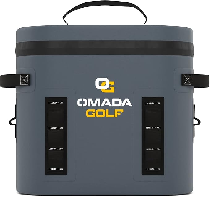 OMADA GOLF Cooler | 24 Hour Ice Chest | for Any Golf Push Cart | Hard Portable Cooler