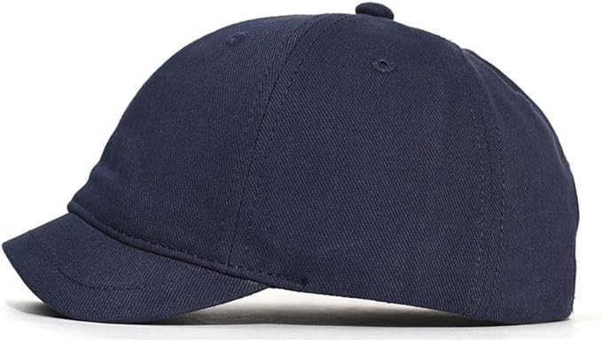Men's Short Brim Baseball Cap Quick Dry Lightweight Breathable Adjustable Unstructured Dad Hat