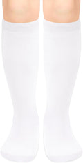 Olreco 1 Pack Toddler Kids Youth Soccer Socks Girls Boys Baseball Socks Youth Knee High Softball Football Accessories Cotton