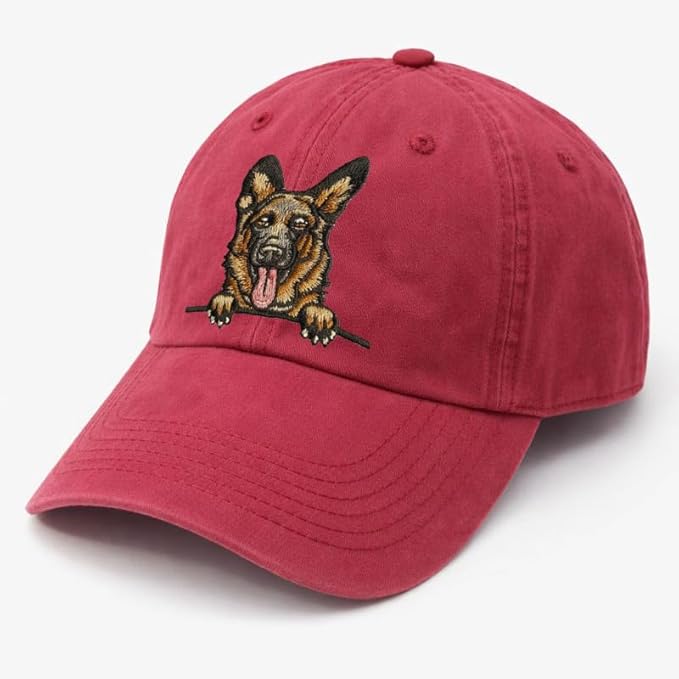 Pet Dog Lover Gifts,Embroidered Dog Baseball Hats for Men Women Dad Mom