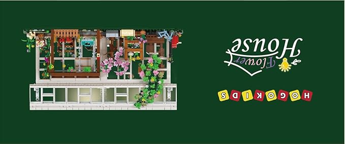 HOGOKIDS Flower House Building Set - Image 15