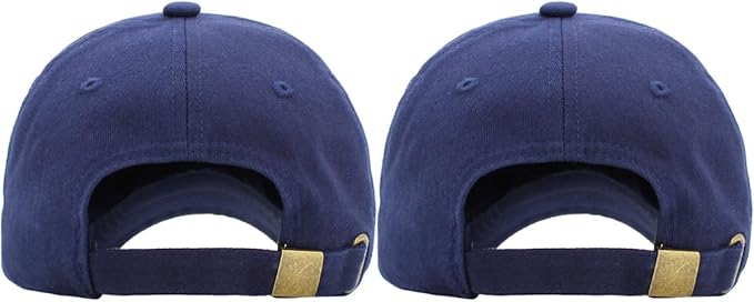 KBETHOS Classic Unisex Cotton Adjustable Low Crown Baseball Cap – Plain Dad Hat