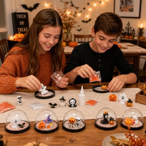 Halloween Snow Globes Making Kit Snow Globe Crafts Holiday Decor