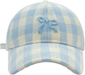 Bow-Tie Baseball Cap for Women Fashion Y2k Sun Visors Bright Color Trucker Hat Wide Brim Visor Cap for Travel Vacation 2026