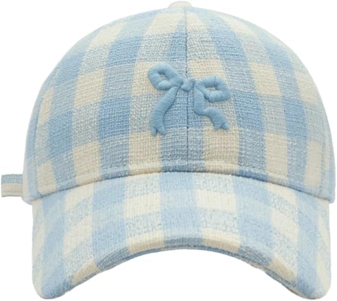 Bow-Tie Baseball Cap for Women Fashion Y2k Sun Visors Bright Color Trucker Hat Wide Brim Visor Cap for Travel Vacation 2026