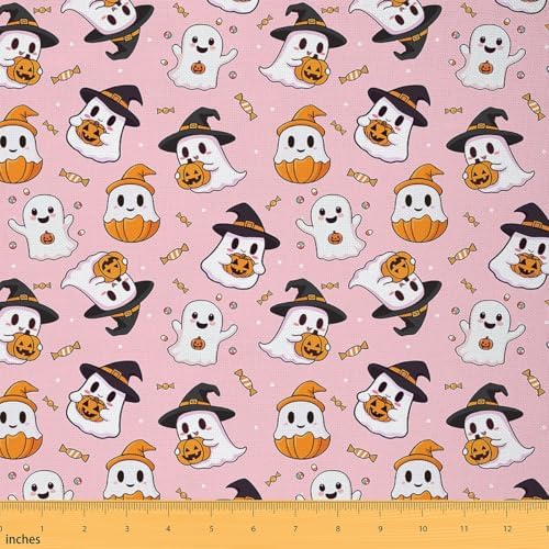 Feelyou Happy Halloween Fabric By The Yard 1 Yard