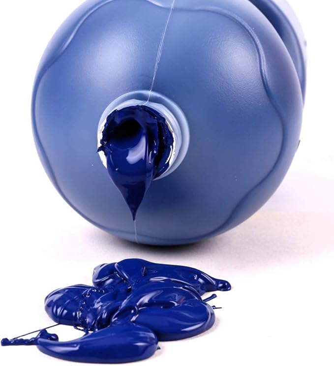 Mont Marte Discovery School Acrylic, Phthalo Blue, 1/2 Gallon. Ideal - Image 2