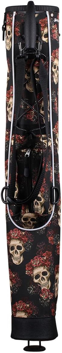 Orlimar Pitch ’n Putt Lightweight Sunday Golf Bag with Stand, Ultra-Light Carry Design, Two-Way Divider Top, Shoulder Strap, Compact Carry Golf Bag for Men & Women