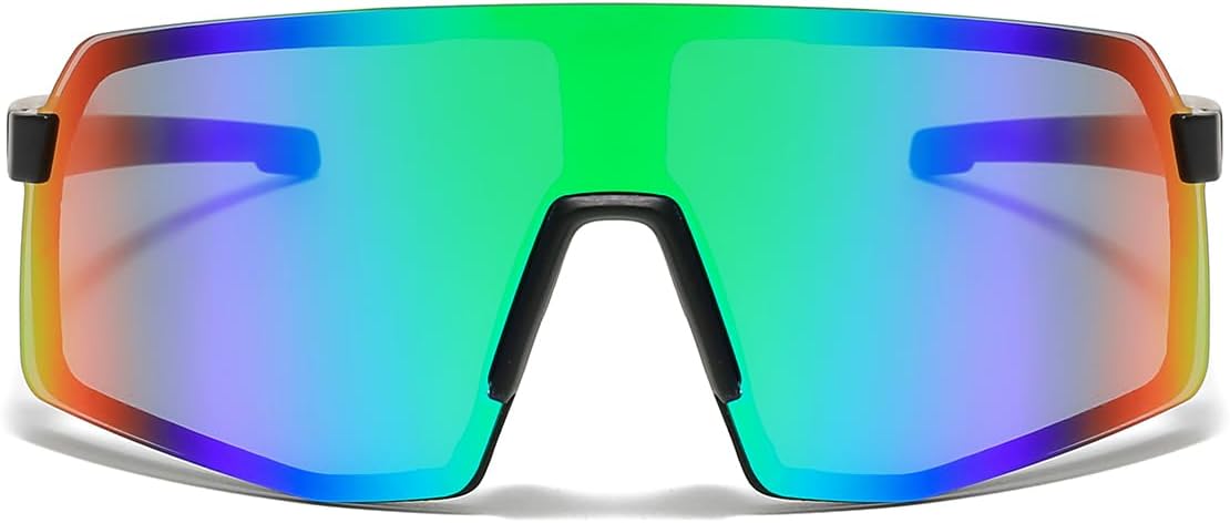 JOVAKIT Kids Baseball Sunglasses for Boys Girls Age 3-13, Youth Baseball Sun Glasses UV400 Sports Cycling Shades