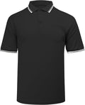 redgino Men's Baseball Softball Umpire Shirt Short Sleeve Polo Ref Jersey Referee Gear - Sized for Chest Protector