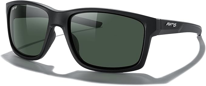 MERRY'S Sports Polarized Sunglasses For Men Women Cycling Running Driving Golf Fishing UV400 Protection S9266