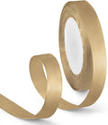 5/8 Inch 25 Yards Satin Ribbon Champagne Gold, Solid Color Fabric Ribbon by HimBen