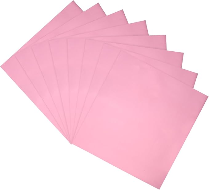 MECCANIXITY 50 Pack Toner Reactive Foil, Deco Foil Transfer Sheets 8.5"x11" A4 by MECCANIXITY