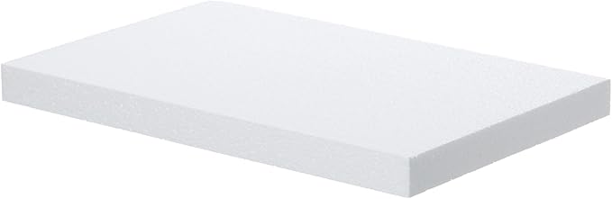 Crafare 12X8X1 Inch Craft Foam Blocks 4 Pack Polystyrene Foam Sheet Rectangle - Image 6