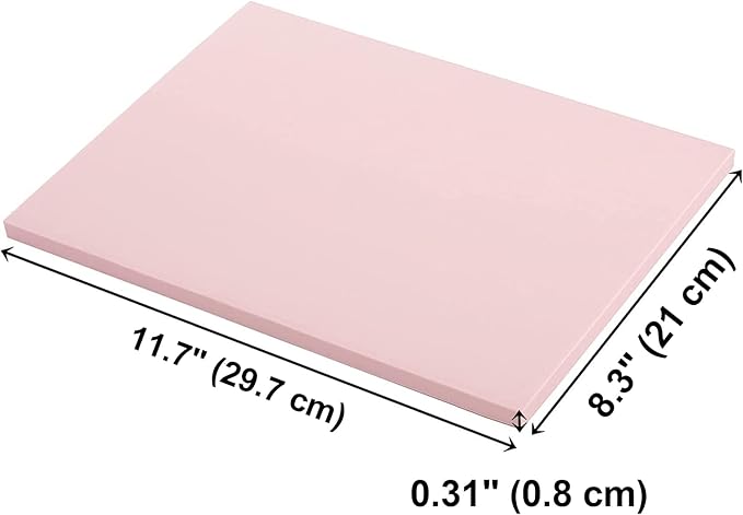 Tosnail 2 Pack Large Rubber Stamp Carving Blocks, 11.7 x 8.3 Inches Soft Rubber - Image 2