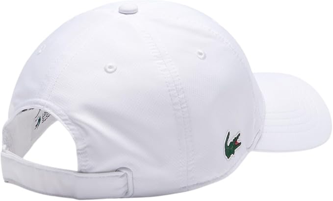Lacoste Unisex Adult Side Mini Croc Diamond Weave Taffeta Cap