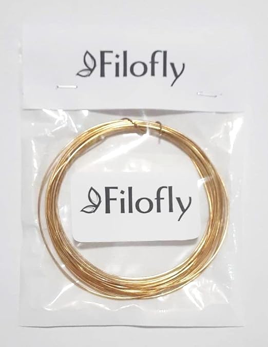 20 Gauge, Jeweler's Brass Wire, Round Dead Soft CDA #230 Alloy Jewelry Grade - - Image 5