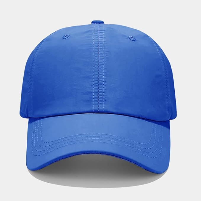 Malaxlx Waterproof Baseball Cap for Men Women Breathable UPF50+ Sport Outdoor Caps Quick Dry Adjustable Rain Hat