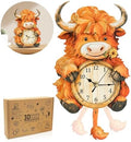 3D Puzzles for Adults Highland Cow Puzzle Clock Adult Crafts