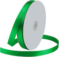5/8" Wide x 100 Yards Single Face Polyester Satin Ribbon, Satin Ribbon by KMERLIFE