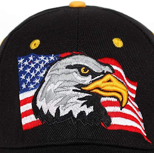 USA Flag Baseball Cap American Patriotic Trucker Hat Father Dad Mother Mom Adjustable Sportswear Hat for Men Women Adults