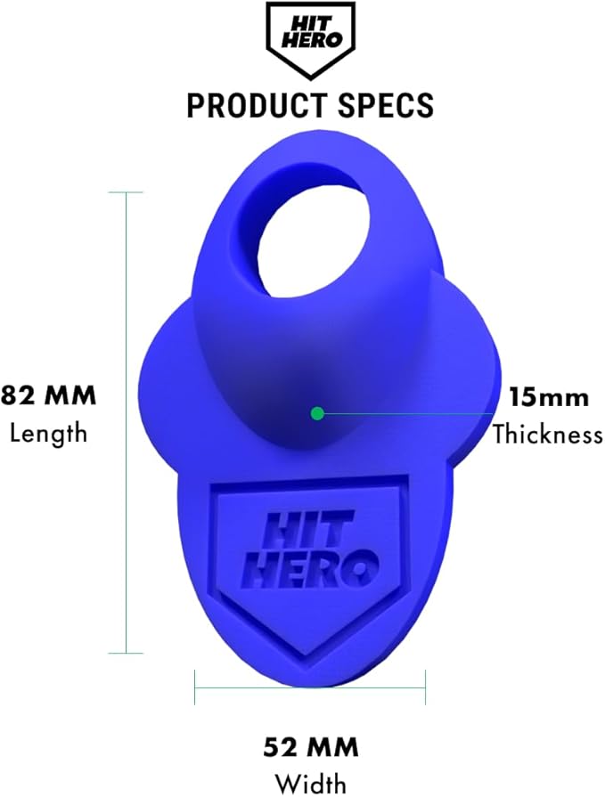 Baseball Thumb Guard, Batters Batting Grip, Finger Guard, Accessory, Batting Protection, Reduce Bat Sting, Hitter, Tool, Bat, Hitting Accessory