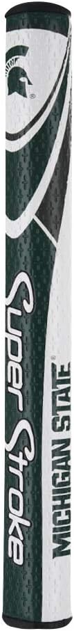 SuperStroke NCAA Golf Putter Grip, Ohio State University (Mid Slim 2.0) | Cross-Traction Surface Texture and Oversized Profile | Even Grip Pressure for a More Consistent Stroke | Non-Slip Grip