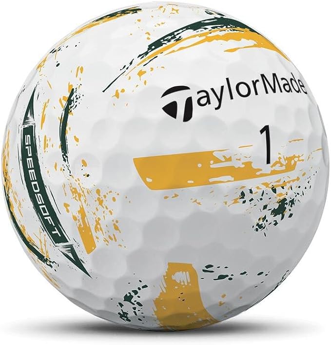 TaylorMade Golf Speed Soft Ink NFL Golf Balls