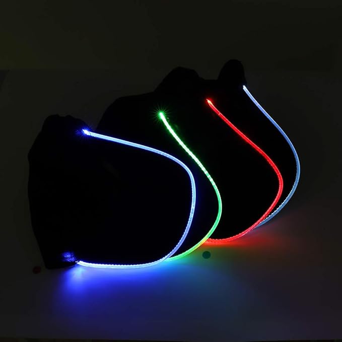 JIGUOOR LED Hat Light Up Baseball Cap Flash Glow Party Hat Rave Accessories for Festival Club Stage Hip-hop Performance