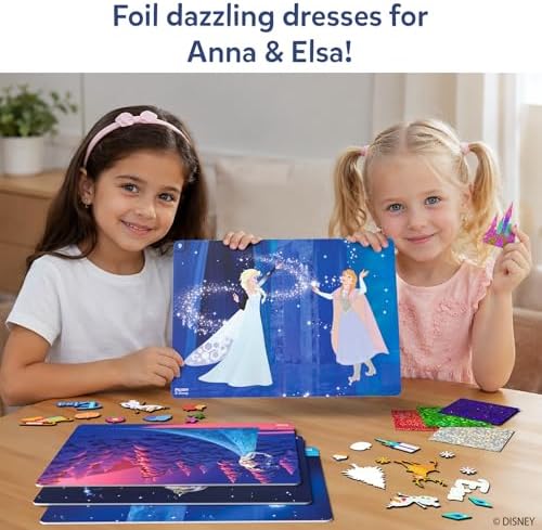 Skillmatics Foil Fun Disney Frozen, Foil Art & Craft Kit, Gift for Kids