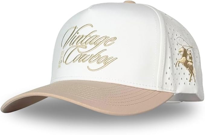 CITRUSY Athletic Trucker Golf Hat | Performance Mens 5 Panel Cap | Cool Breathable Waterproof Workout Running Snapback