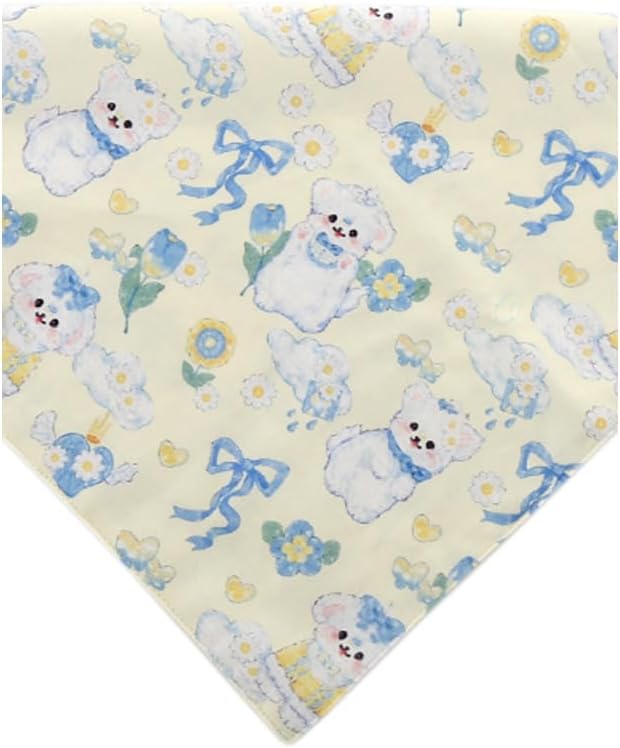 Dog Bandana Reversible Triangle Bibs Scarf Accessories for Cats Pets Animals